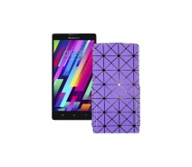 Купить - чехол для смартфона  Чехол-флип из экокожи для телефона Lenovo P90 Фиолетовый ромб