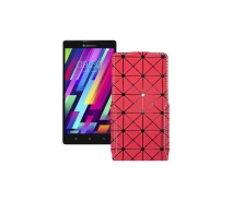 Купить - чехол для смартфона  Чехол-флип из экокожи для телефона Lenovo P90 Красный ромб