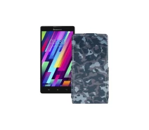 Купить - чехол для смартфона  Чехол-флип из экокожи для телефона Lenovo P90 Хаки-синий