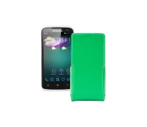 Купить - чехол для смартфона  Чехол-флип из экокожи для телефона Lenovo S820 Зеленый