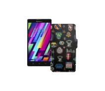 Купить - чехол для смартфона  Чехол-книга из экокожи для телефона Lenovo P90 Битлз
