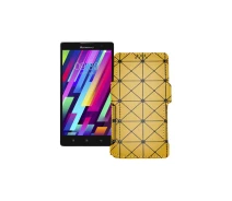 Купить - чехол для смартфона  Чехол-книга из экокожи для телефона Lenovo P90 Золотой ромб