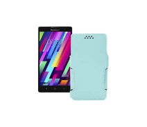 Купить - чехол для смартфона  Чехол-книга из экокожи для телефона Lenovo P90 Небесный