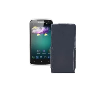 Купить - чехол для смартфона  Чехол-флип из экокожи для телефона Lenovo S820 Черный матовый