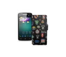 Купить - чехол для смартфона  Чехол-книга из экокожи для телефона Lenovo S820 Битлз