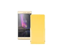 Купить - чехол для смартфона  Чехол-флип из экокожи для телефона Lenovo Phab 2 Pro (PB2-690M) Желтый