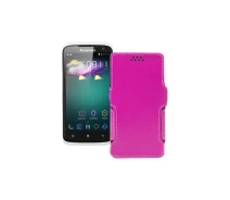 Купить - чехол для смартфона  Чехол-книга из экокожи для телефона Lenovo S820 Розовый