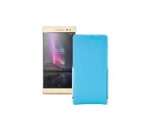 Купить - чехол для смартфона  Чехол-флип из экокожи для телефона Lenovo Phab 2 Pro (PB2-690M) Голубой