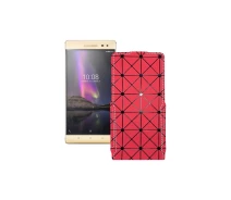 Купить - чехол для смартфона  Чехол-флип из экокожи для телефона Lenovo Phab 2 Pro (PB2-690M) Красный ромб