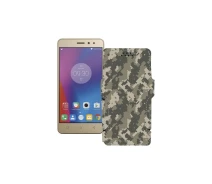 Купить - чехол для смартфона  Чехол-книга из экокожи для телефона Lenovo Vibe K6 Power (K33a42) Хаки-зеленый