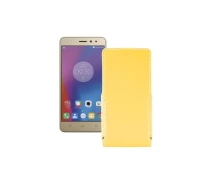 Купить - чехол для смартфона  Чехол-флип из экокожи для телефона Lenovo Vibe K6 Power (K33a42) Желтый
