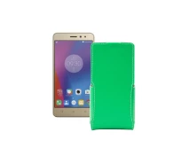 Купить - чехол для смартфона  Чехол-флип из экокожи для телефона Lenovo Vibe K6 Power (K33a42) Зеленый