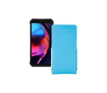 Купить - чехол для смартфона  Чехол-флип из экокожи для телефона Blackview BV5100 Голубой
