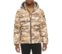 Купить - куртку мужскую  Мужская куртка Tommy Hilfiger с капюшоном 1159813239 (Хаки, XXL) (art417197)