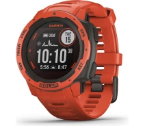 Купить - смарт-часы  Смарт-Часы Garmin Instinct Solar Flame Red (010-02293-20)
