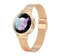 Купить - смарт-часы  Смарт-Часы King Wear LW06 Metal с измерением давления (Золотой)