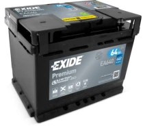 Купить - автомобильный аккумулятор  Аккумулятор 64 Ah/12V EXIDE PREMIUM Euro EA640