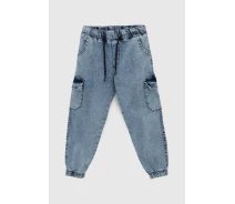 Купить - детские джинсы  Джинсы Joggers карго для мальчика Pitiki 9014 98 см Синий (2000990731654)