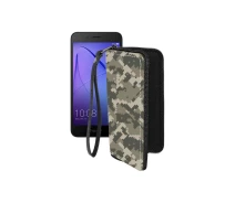 Купить - чехол для смартфона  Чехол-кошелек из экокожи для телефона Honor 6A Pro Хаки-зеленый