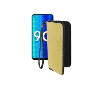 Купить - чехол для смартфона  Чехол-кошелек из экокожи для телефона Honor 9c Золотой