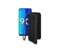 Купить - чехол для смартфона  Чехол-кошелек из экокожи для телефона Honor 9c Черный ромб