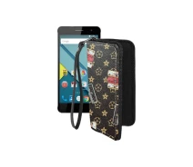 Купить - чехол для смартфона  Чехол-кошелек из экокожи для телефона Hisense C20s Луи-Витон-коричневый