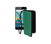 Купить - чехол для смартфона  Чехол-кошелек из экокожи для телефона Hisense C20s Темно-зеленый