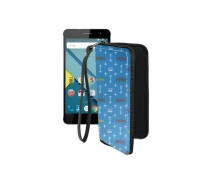 Купить - чехол для смартфона  Чехол-кошелек из экокожи для телефона Hisense C20s Фэшн голубой