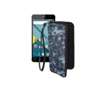 Купить - чехол для смартфона  Чехол-кошелек из экокожи для телефона Hisense C20s Хаки-синий