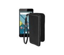 Купить - чехол для смартфона  Чехол-кошелек из экокожи для телефона Hisense C20s Черный матовый
