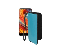 Купить - чехол для смартфона  Чехол-кошелек из экокожи для телефона HomTom S9 Plus Голубой