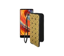 Купить - чехол для смартфона  Чехол-кошелек из экокожи для телефона HomTom S9 Plus Золотой ромб