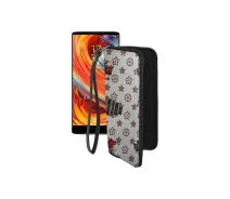 Купить - чехол для смартфона  Чехол-кошелек из экокожи для телефона HomTom S9 Plus Луи-Витон-белый