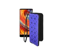 Купить - чехол для смартфона  Чехол-кошелек из экокожи для телефона HomTom S9 Plus Синий ромб