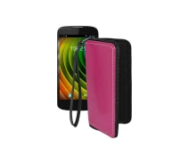 Купить - чехол для смартфона  Чехол-кошелек из экокожи для телефона Fly IQ4413 Розовый