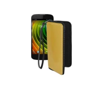 Купить - чехол для смартфона  Чехол-кошелек из экокожи для телефона Fly IQ4413 Желтый