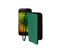 Купить - чехол для смартфона  Чехол-кошелек из экокожи для телефона Fly IQ4413 Темно-зеленый