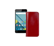 Купить - чехол для смартфона  Портмоне из экокожи для телефона Hisense C20s Красный