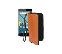 Купить - чехол для смартфона  Чехол-кошелек из экокожи для телефона Hisense C20s Коричневый