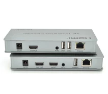 Купить - удлинитель сигналов  Активный KVM удлинитель HDMI по витой паре Voltronic RX/TX до 120 метров