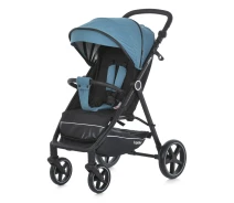 Купить - детскую коляску  Детская прогулочная коляска-книжка M 5723 VIVA Pine blue Голубая