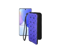 Купить - чехол для смартфона  Чехол-кошелек из экокожи для телефона Huawei Nova 9 Синий ромб