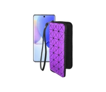 Купить - чехол для смартфона  Чехол-кошелек из экокожи для телефона Huawei Nova 9 Фиолетовый ромб