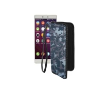 Купить - чехол для смартфона  Чехол-кошелек из экокожи для телефона Huawei P8 Хаки-синий