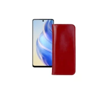 Купить - чехол для смартфона  Портмоне из экокожи для телефона Infinix Zero 5G 2023 Красный