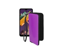 Купить - чехол для смартфона  Чехол-кошелек из экокожи для телефона LG K22 Фиолетовый