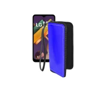 Купить - чехол для смартфона  Чехол-кошелек из экокожи для телефона LG K22 Синий