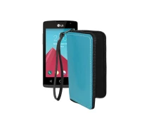 Купить - чехол для смартфона  Чехол-кошелек из экокожи для телефона LG Classic (L18VC) Голубой