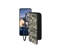 Купить - чехол для смартфона  Чехол-кошелек из экокожи для телефона Nokia 8.3 5G Хаки-зеленый