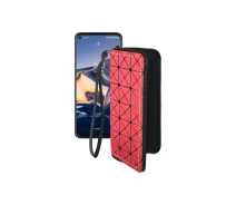 Купить - чехол для смартфона  Чехол-кошелек из экокожи для телефона Nokia 8.3 5G Красный ромб